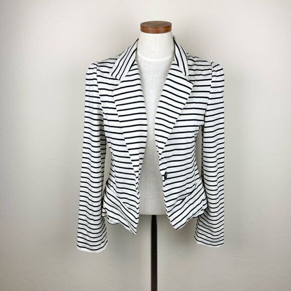 Anthropologie Cartonnier Striped Spinnaker Blazer Jacket - Picture 2 of 7